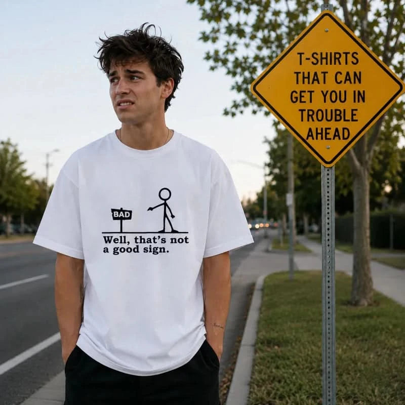 H.D Stickmaniac T-Shirt - Handsome Dans