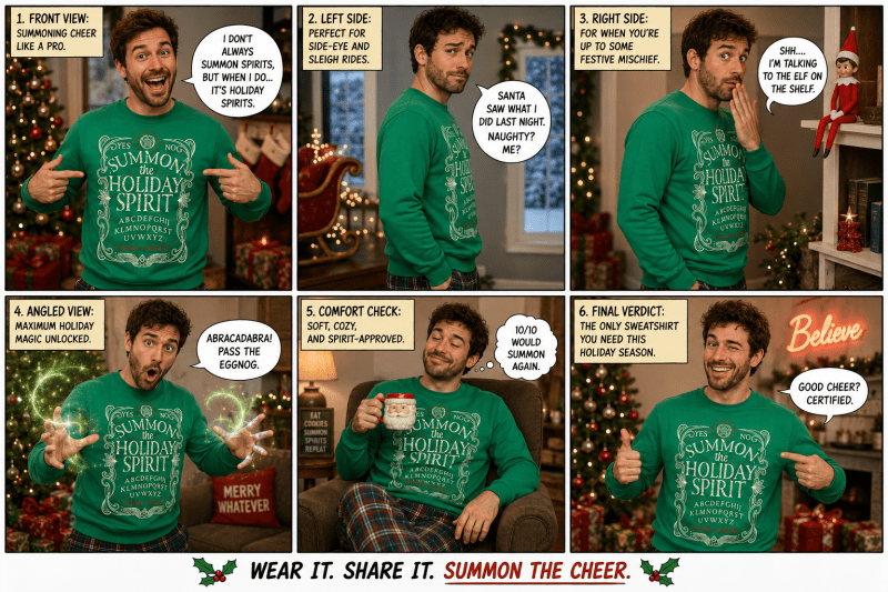 H.D Summoner – Funny Christmas Jumper - Handsome Dans