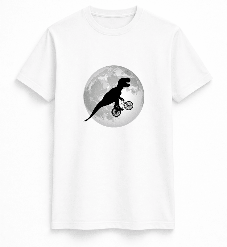 H.D T - Rex Moon T-Shirt - Handsome Dans