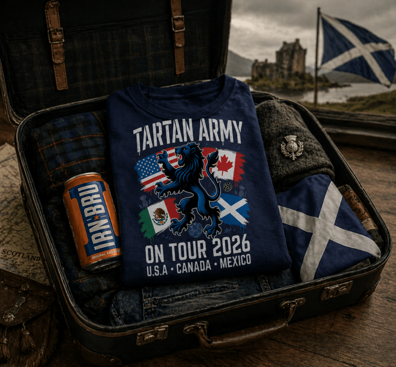 H.D Tartan T-Shirt - Handsome Dans
