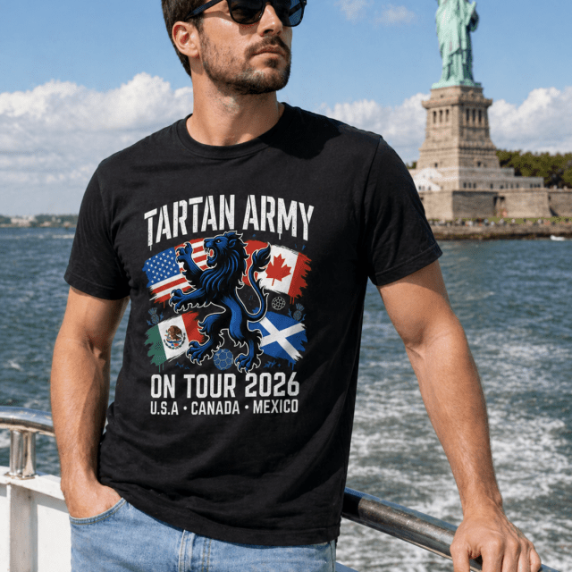H.D Tartan T-Shirt - Handsome Dans