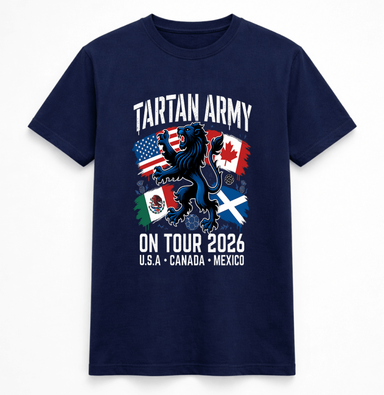 H.D Tartan T-Shirt - Handsome Dans
