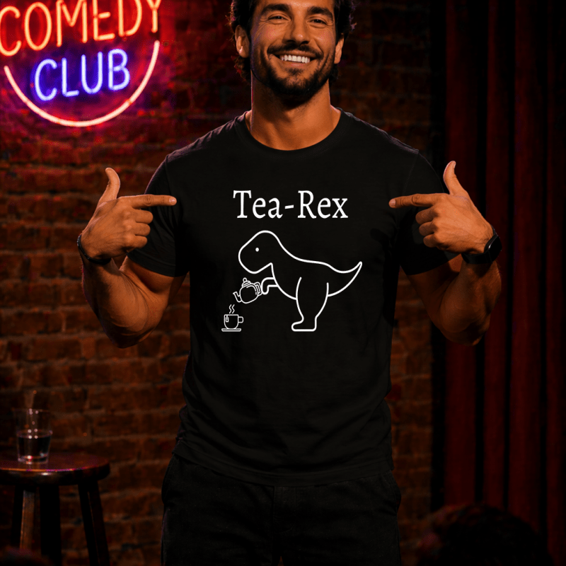 H.D Tea Rex T-Shirt - Handsome Dans