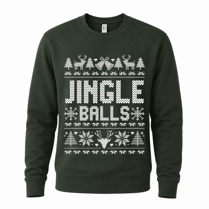 H.D Tinsel & Jingle (HIM) – Funny Christmas Jumper - Handsome Dans