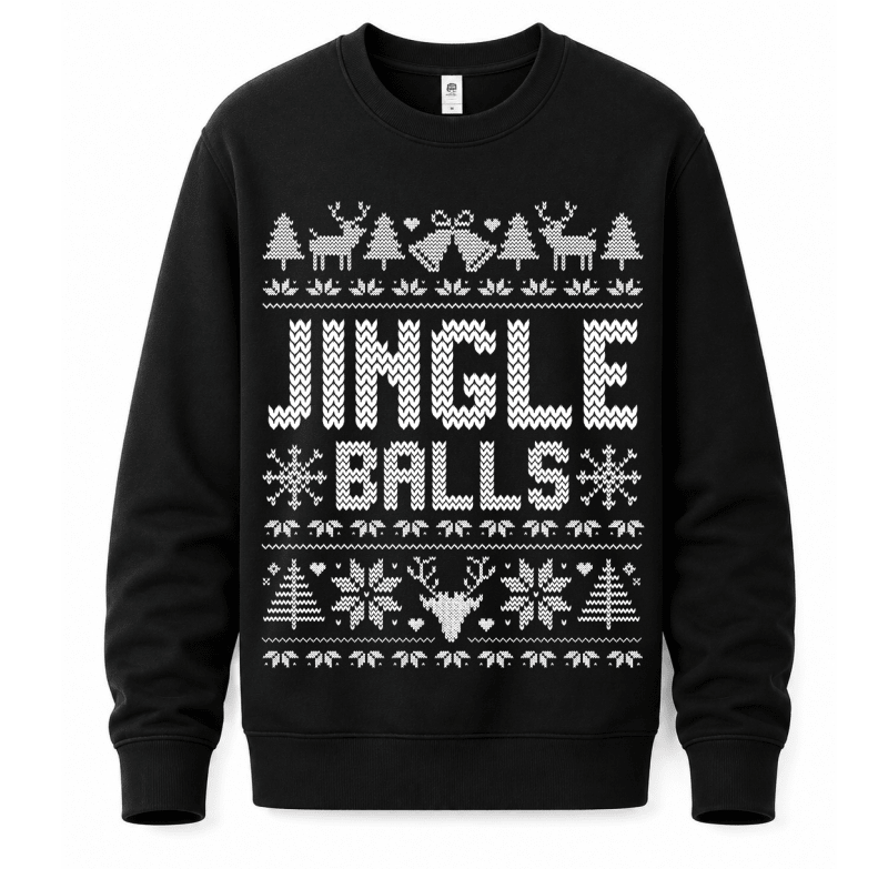 H.D Tinsel & Jingle (HIM) – Funny Christmas Jumper - Handsome Dans