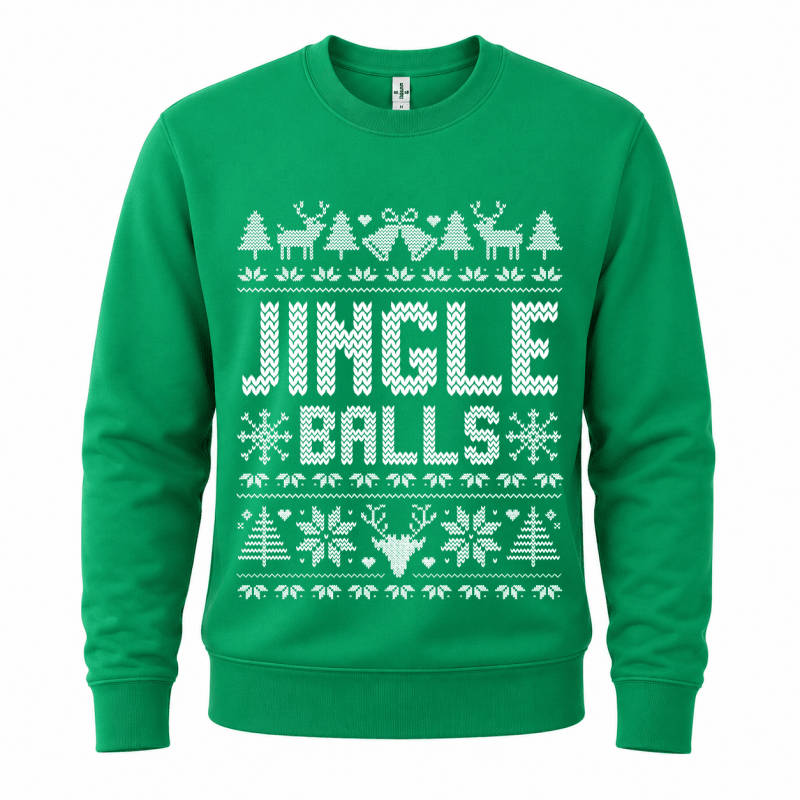 H.D Tinsel & Jingle (HIM) – Funny Christmas Jumper - Handsome Dans