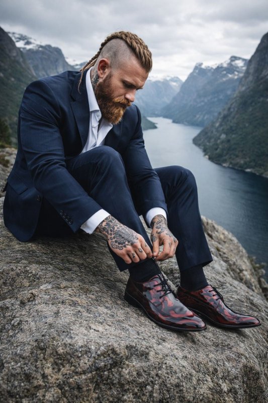 H.D Vittorio Oxford Shoes - Handsome Dans