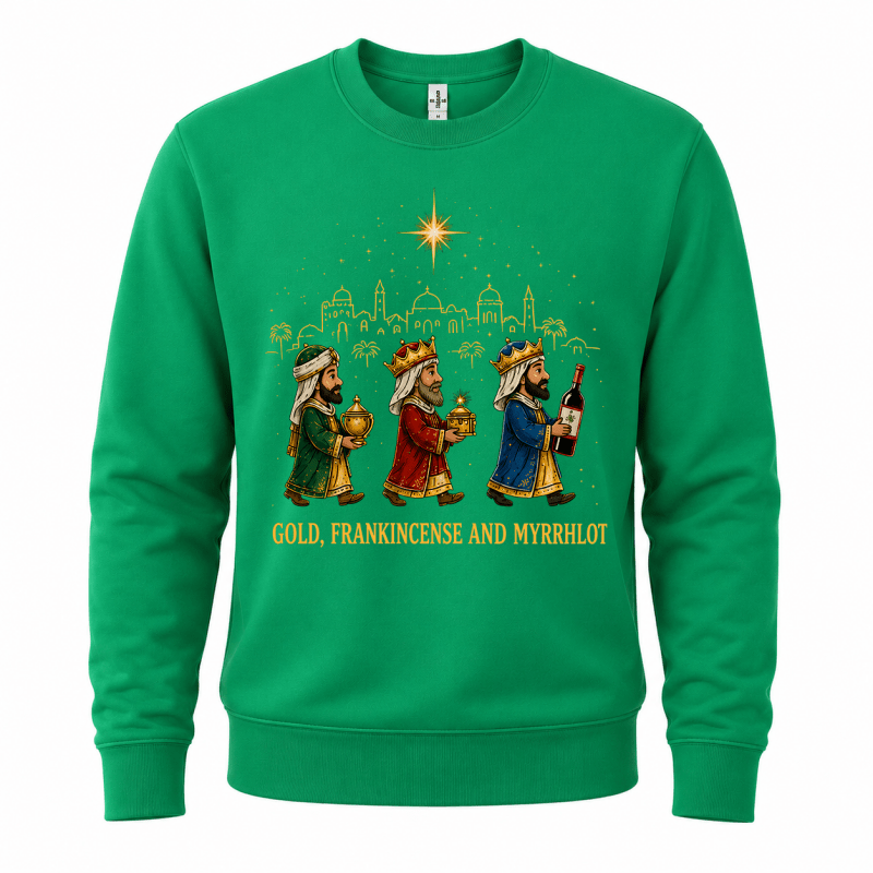 H.D Wise Men – Funny Christmas Jumper - Handsome Dans
