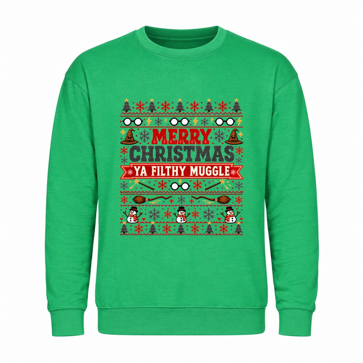 H.D Muggle - Funny Christmas Jumper