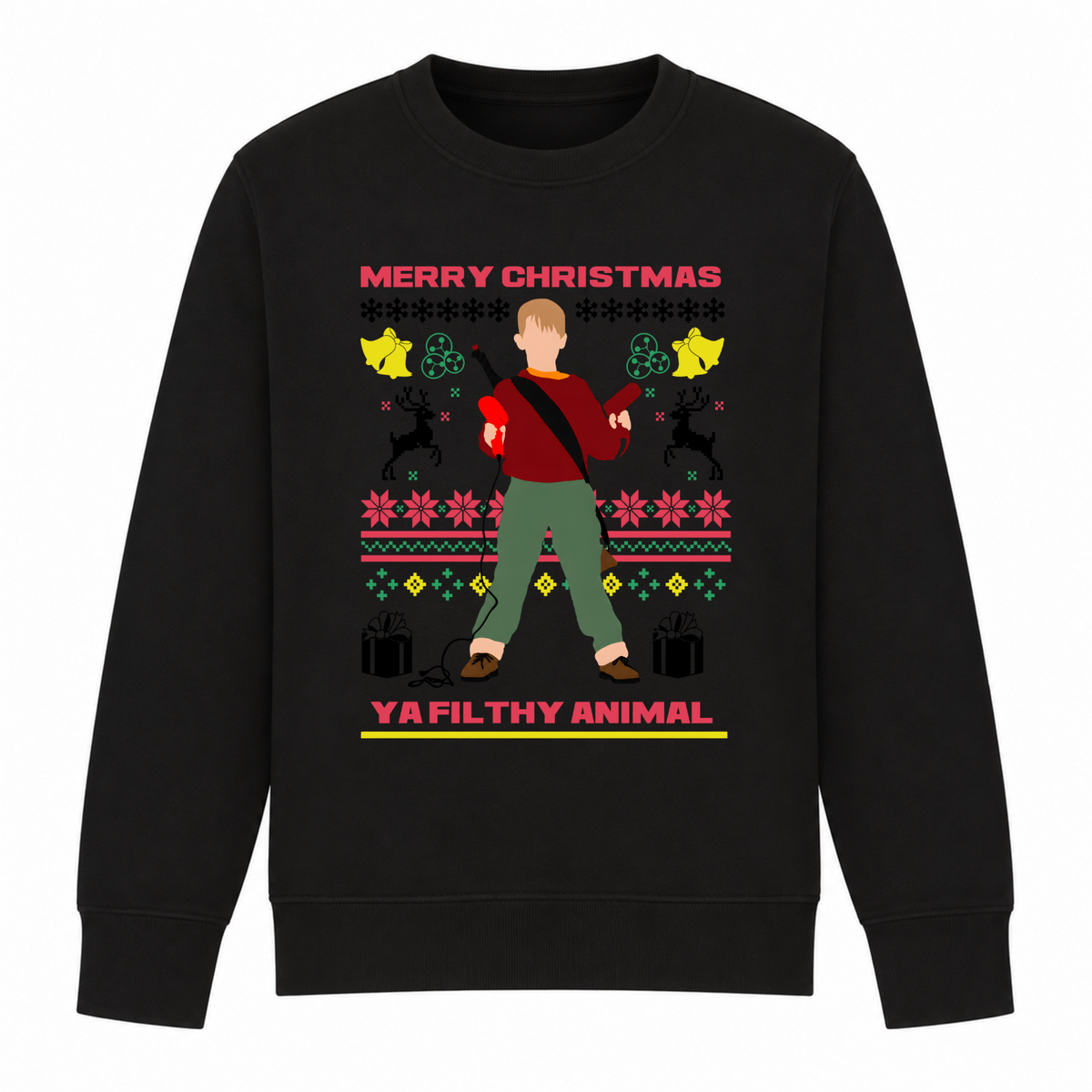 H.D Stickybandit - Funny Christmas Jumper