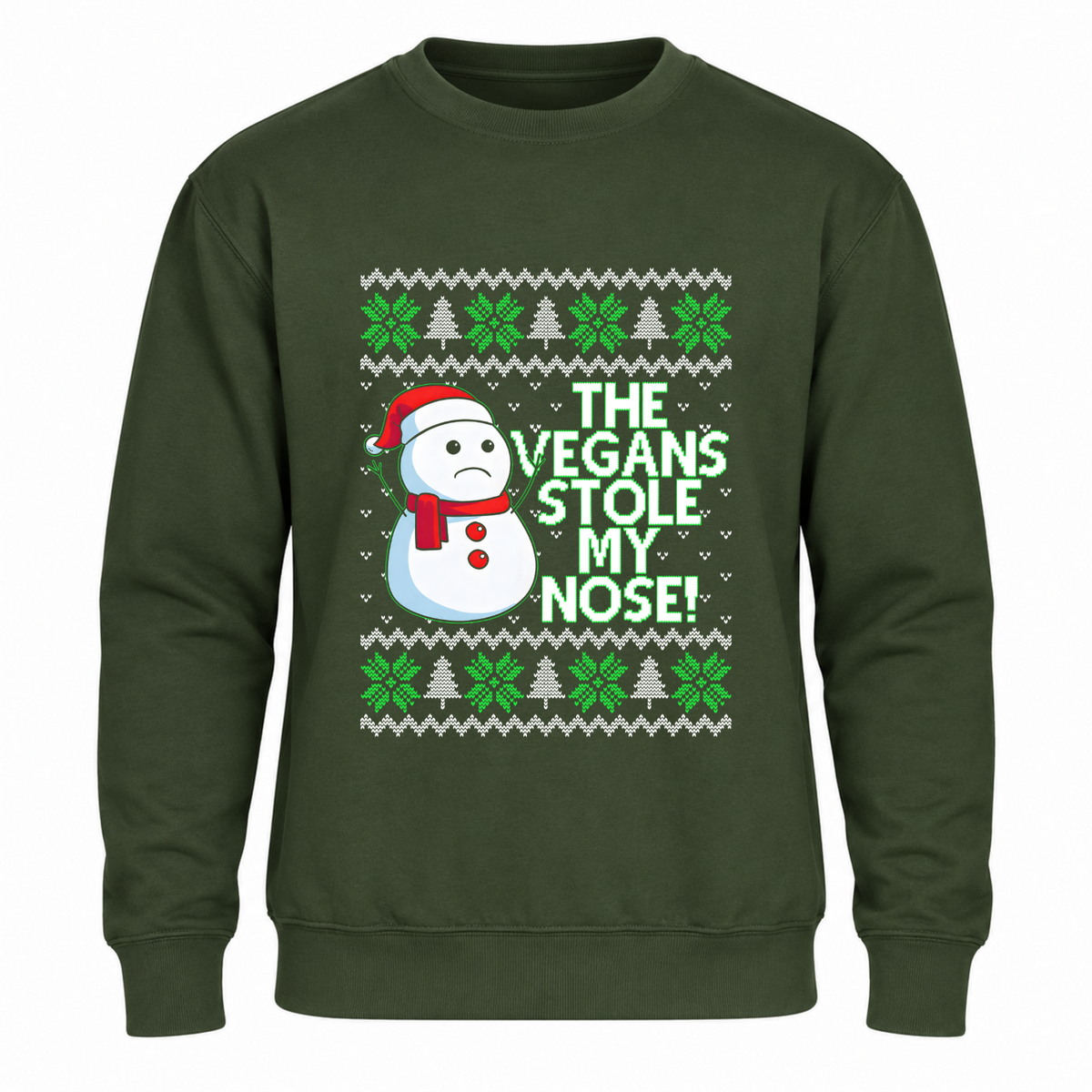 H.D Veganism - Funny Christmas Jumper