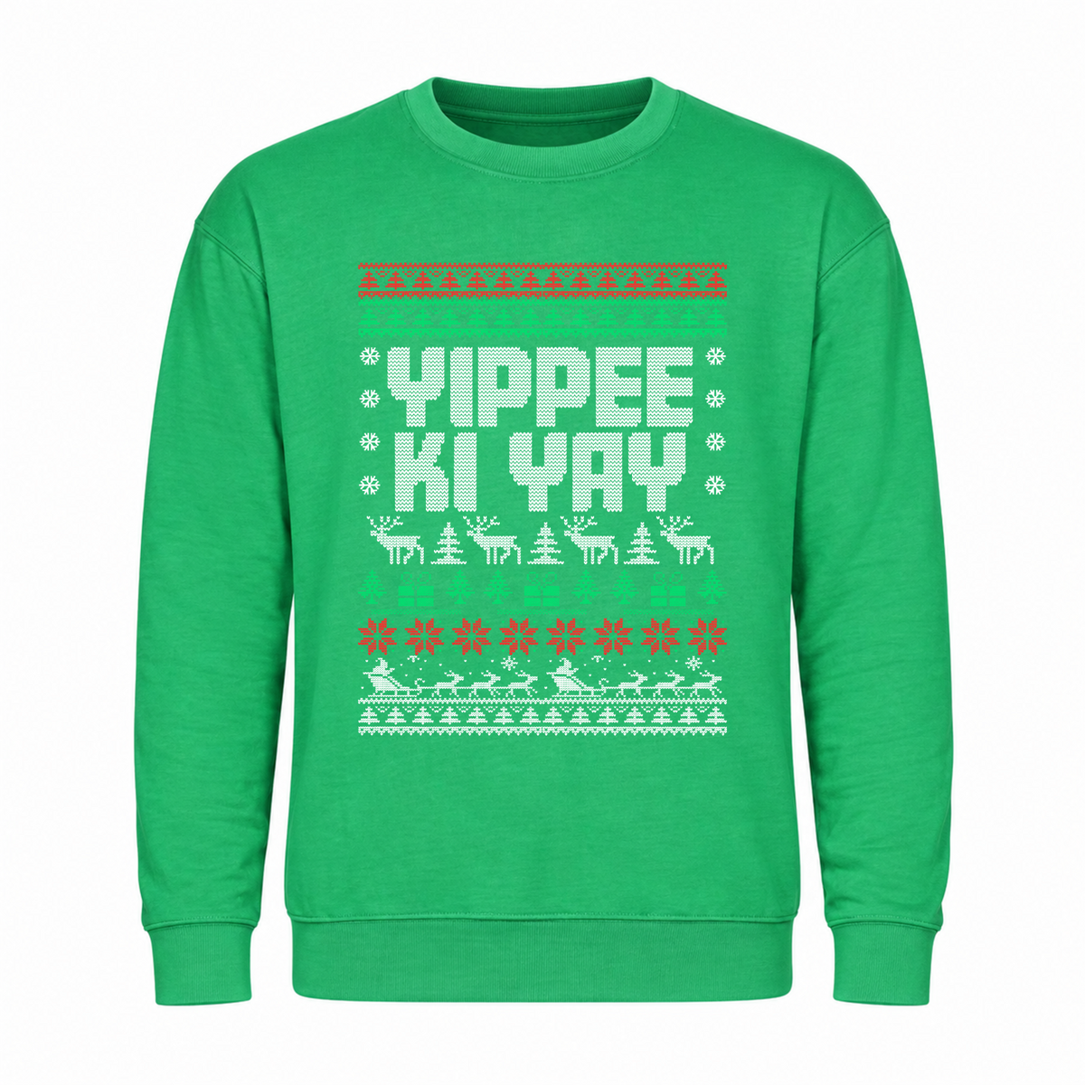 H.D Yippee Ki Yay - Funny Christmas Jumper