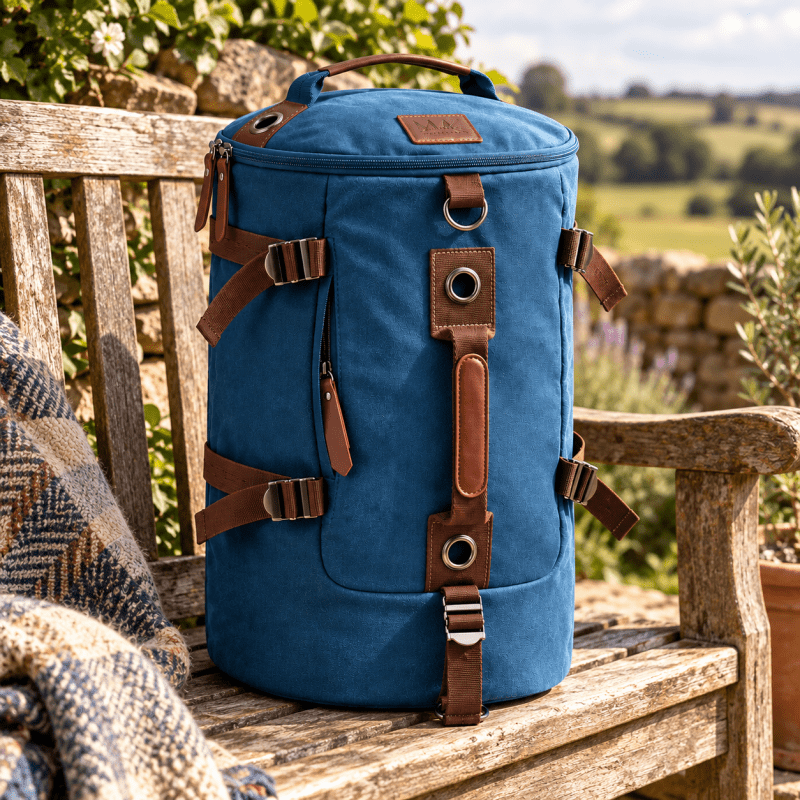 The Hudson Canvas Travel Backpack - Handsome Dans