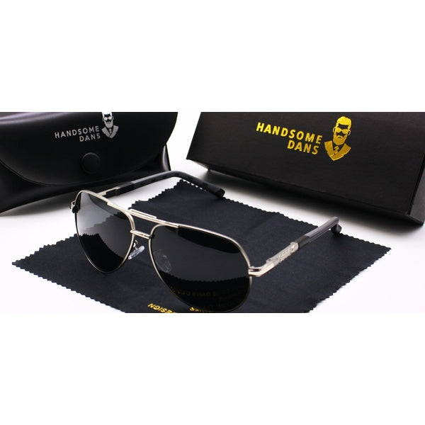 H.D Raceway Aviators Sunglasses - H.D