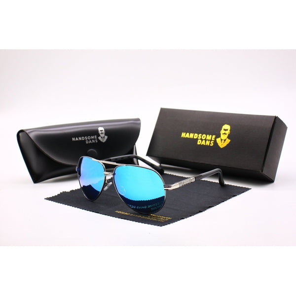 H.D Raceway Aviators Sunglasses - H.D
