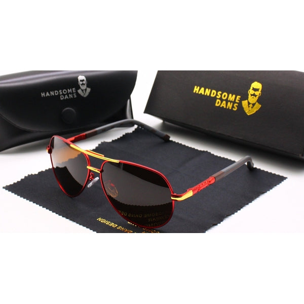 H.D Raceway Aviators Sunglasses - H.D