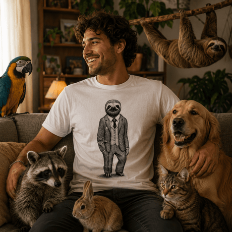 Animal T-Shirts - Handsome Dans