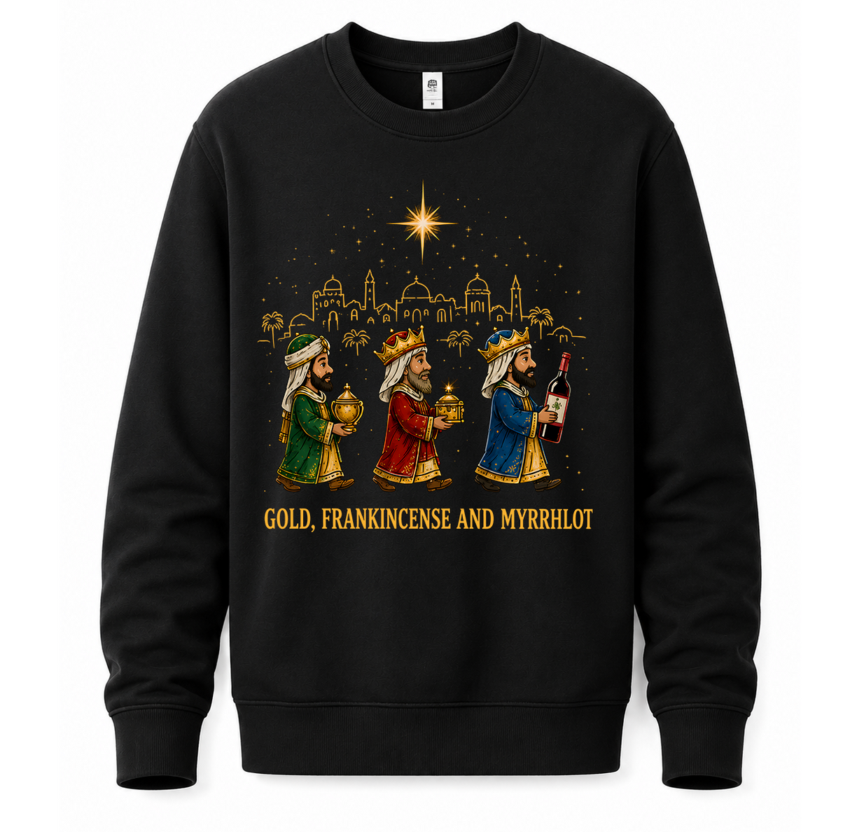 H.D Wise Men – Funny Christmas Jumper