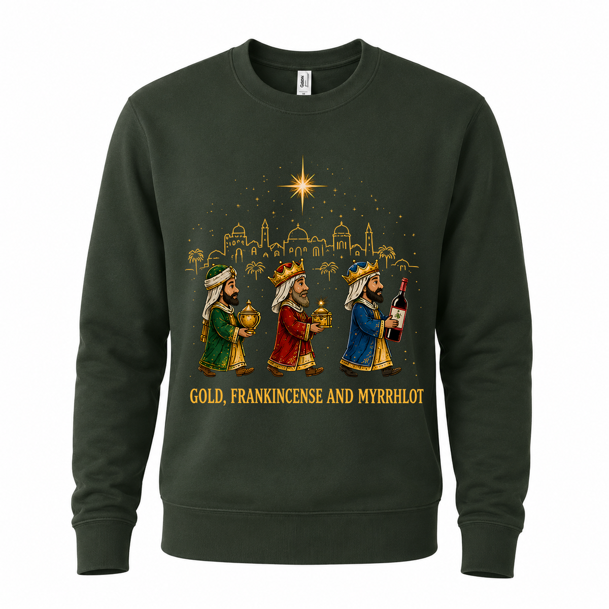 H.D Wise Men – Funny Christmas Jumper