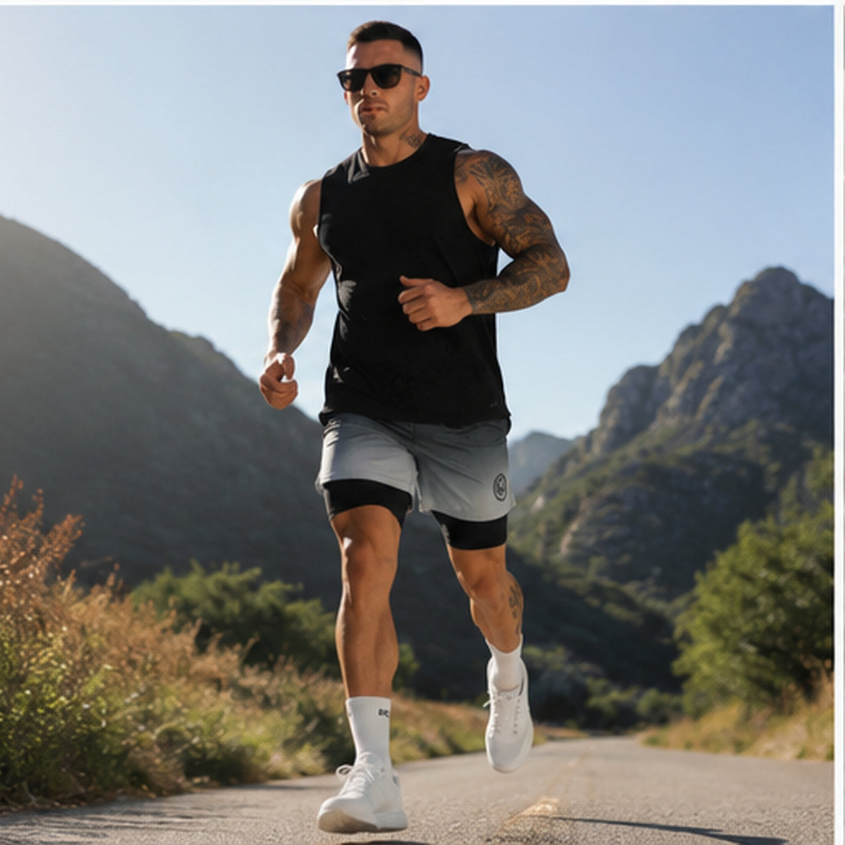 H.D Apex Fade 2-in-1 Training Shorts
