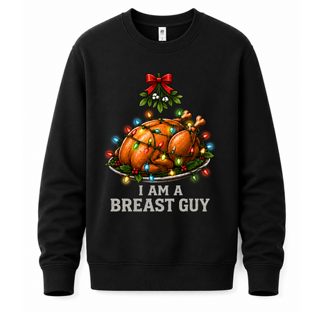 H.D Breast Guy – Funny Christmas Jumper