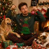 H.D Get Lit – Funny Christmas Jumper