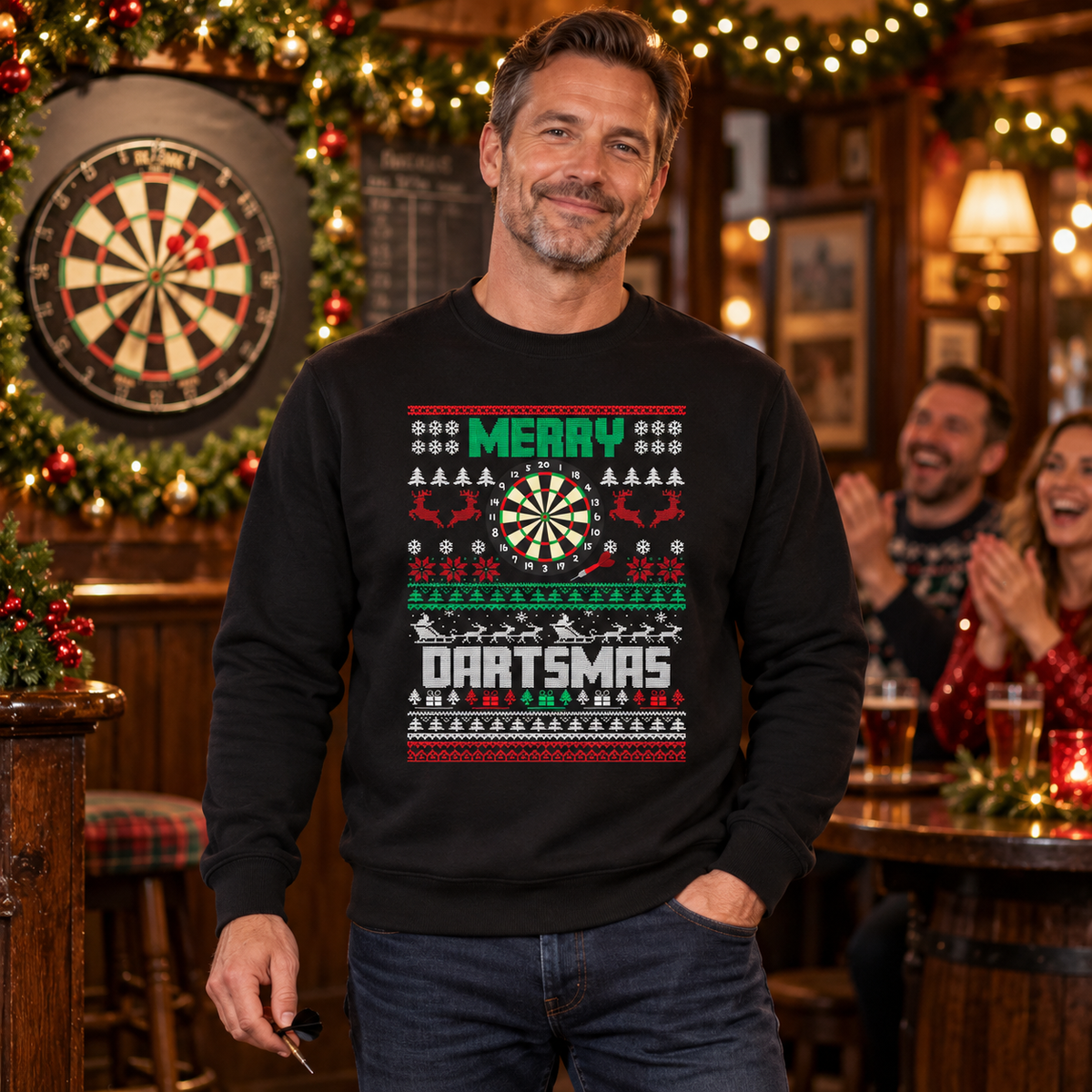 H.D Dartmas - Funny Christmas Jumper