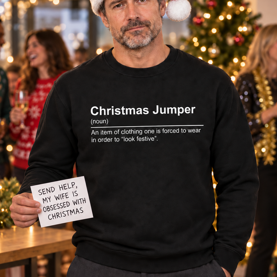 H.D Truth - Funny Christmas Jumper