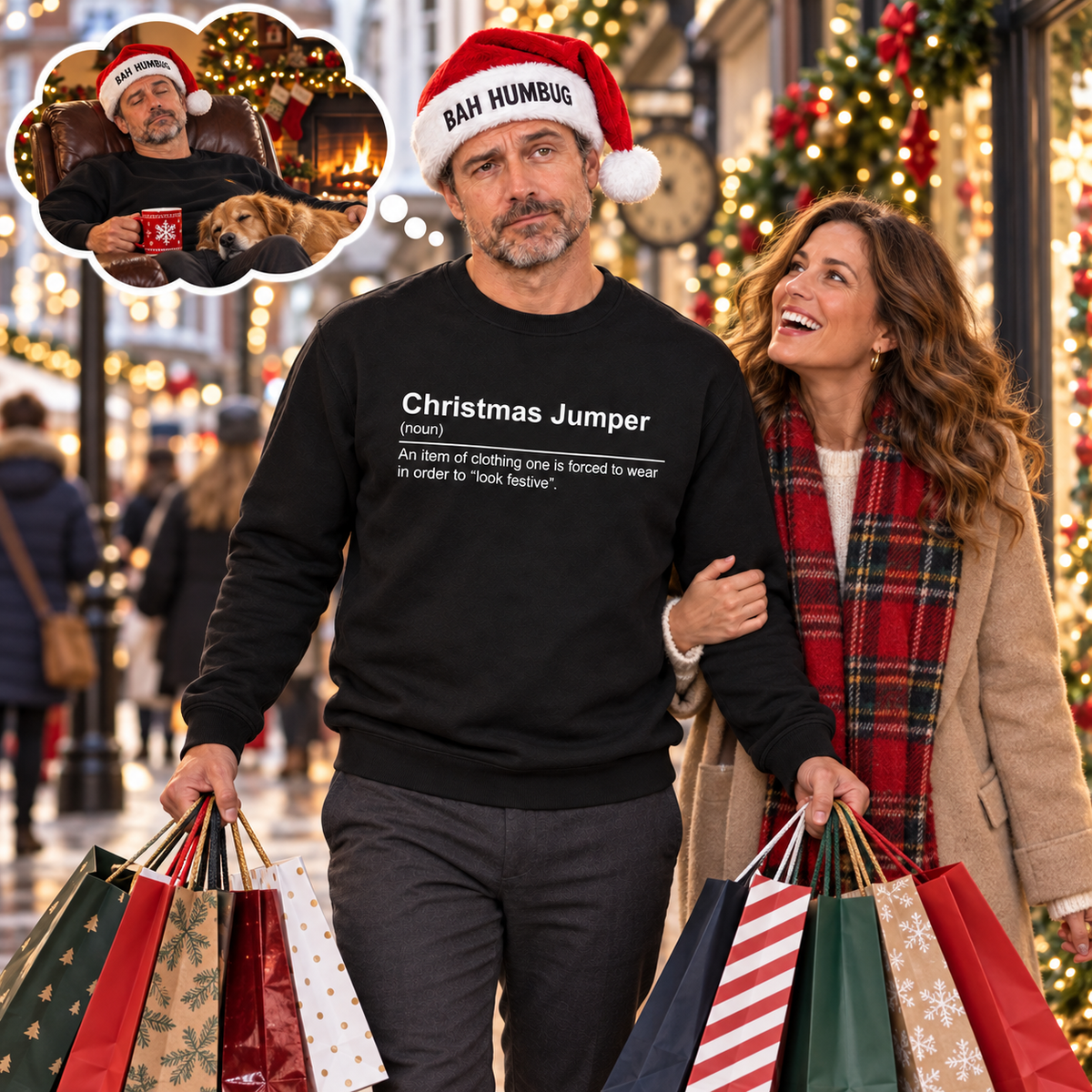 H.D Truth - Funny Christmas Jumper