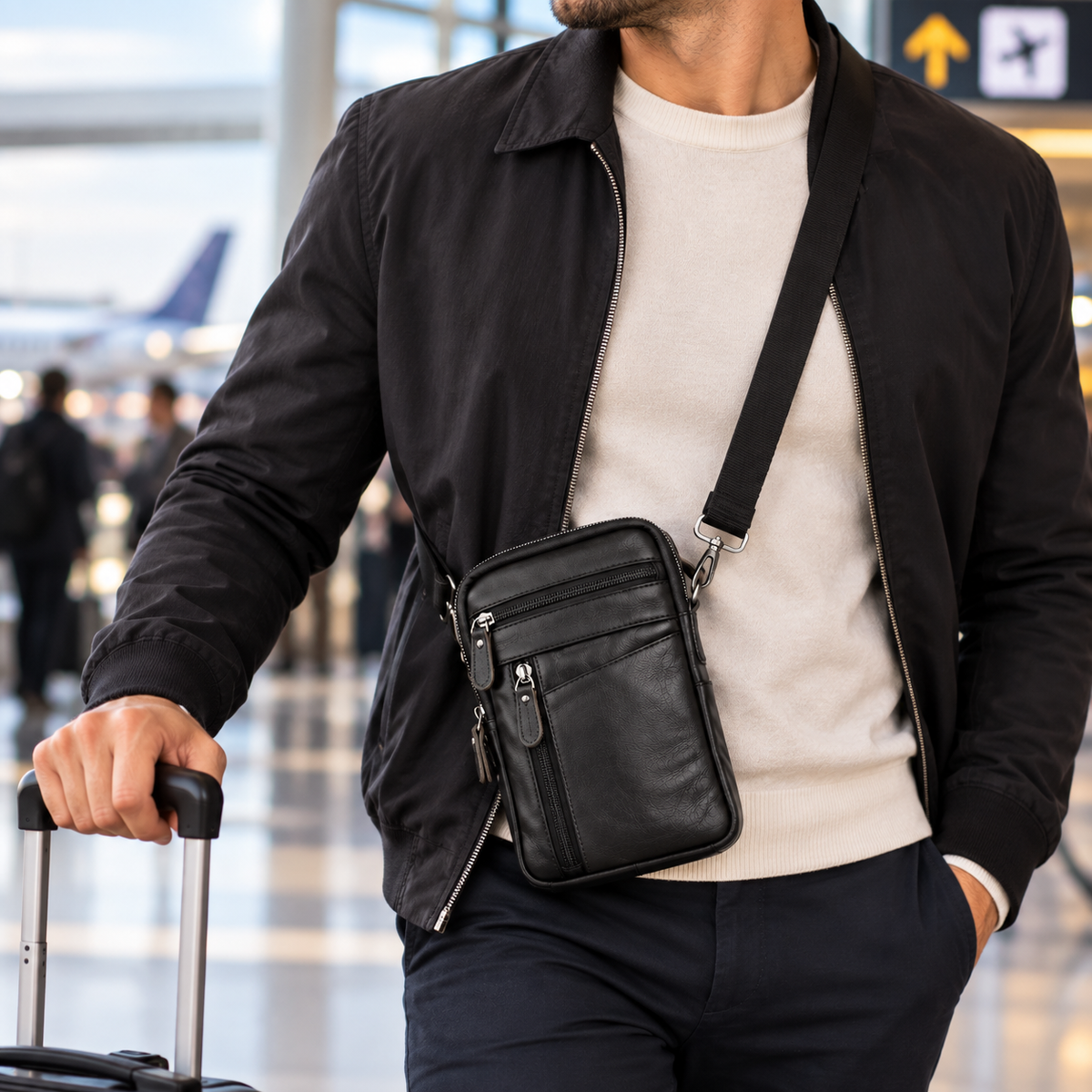The Camden Leather Crossbody Bag