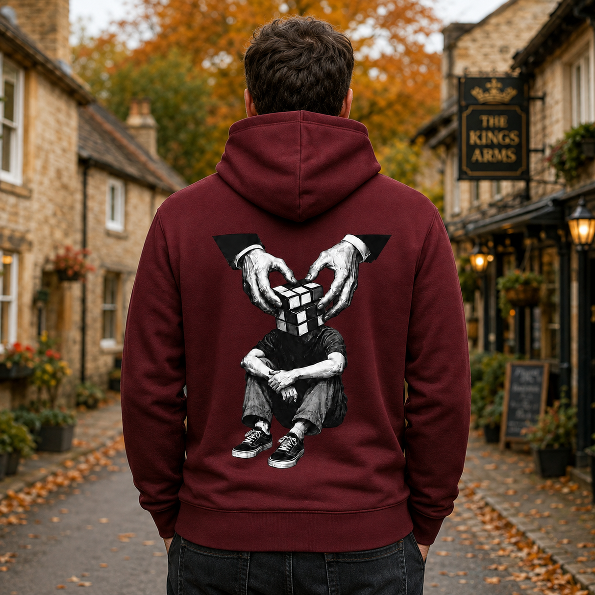 H.D Twisted Hoodie