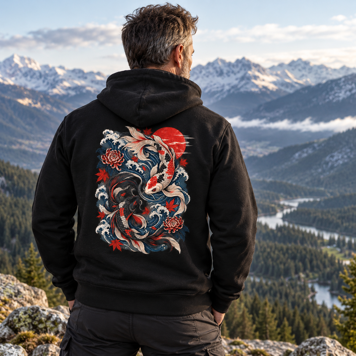 H.D Koi Hoodie