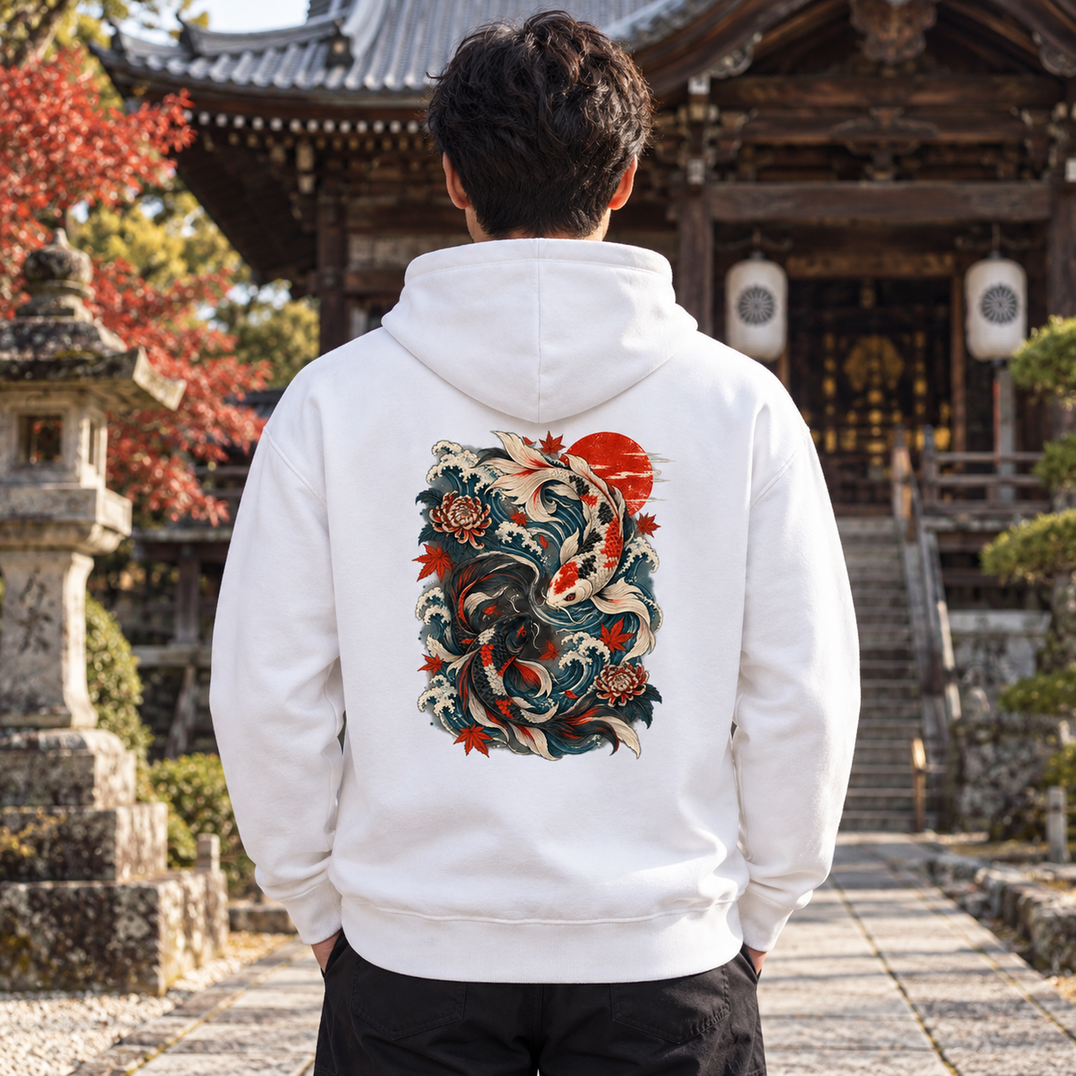 H.D Koi Hoodie