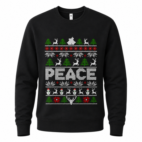H.D Come In Peace (HERS) – Funny Christmas Jumper