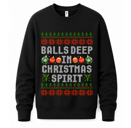 H.D Christmas Spirit (HIM)– Funny Christmas Jumper