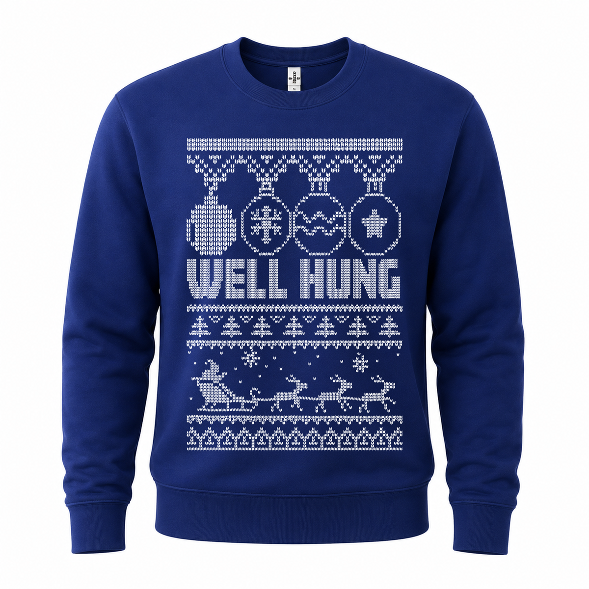 H.D Well Hung – Funny Christmas Jumper