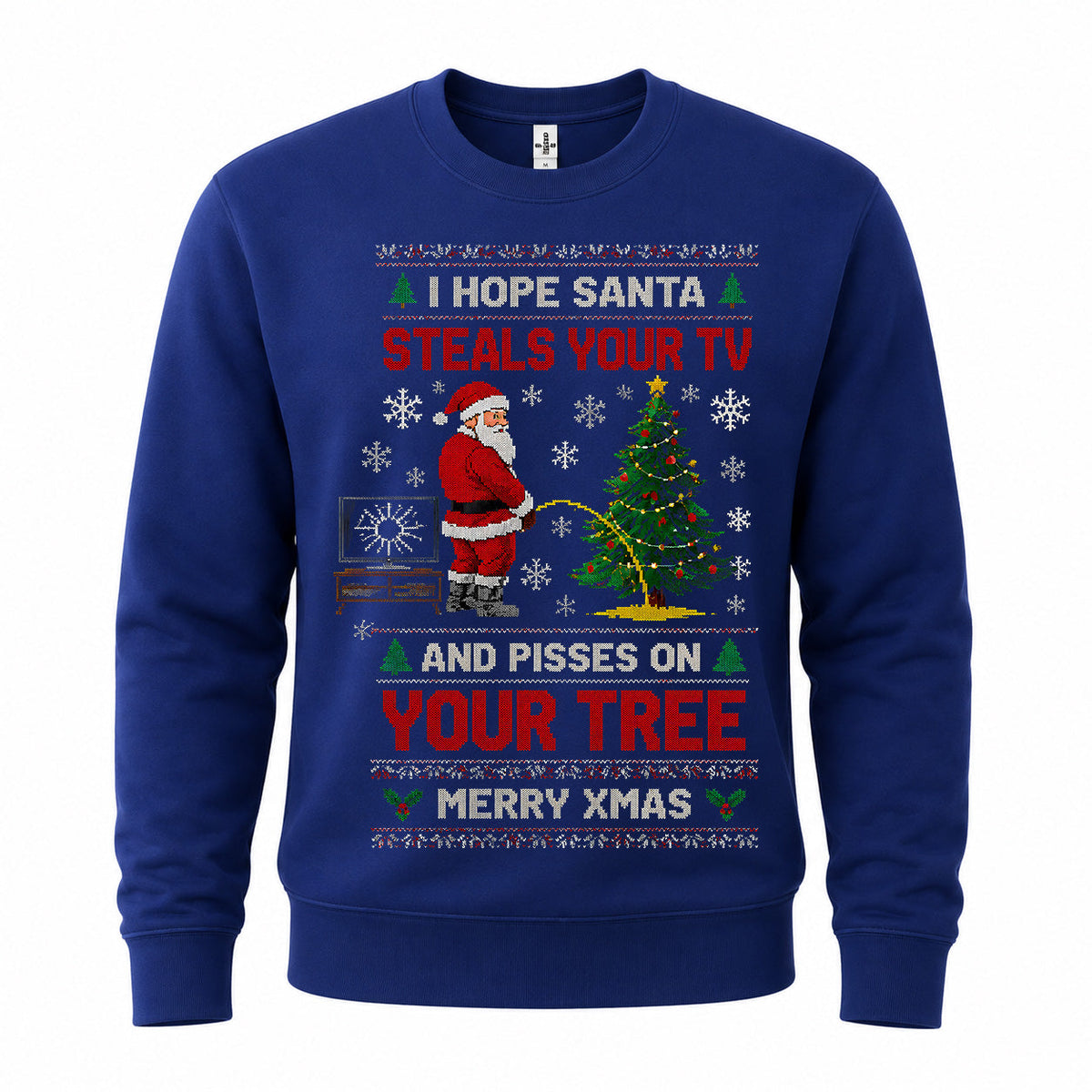 H.D Pissmass – Funny Christmas Jumper