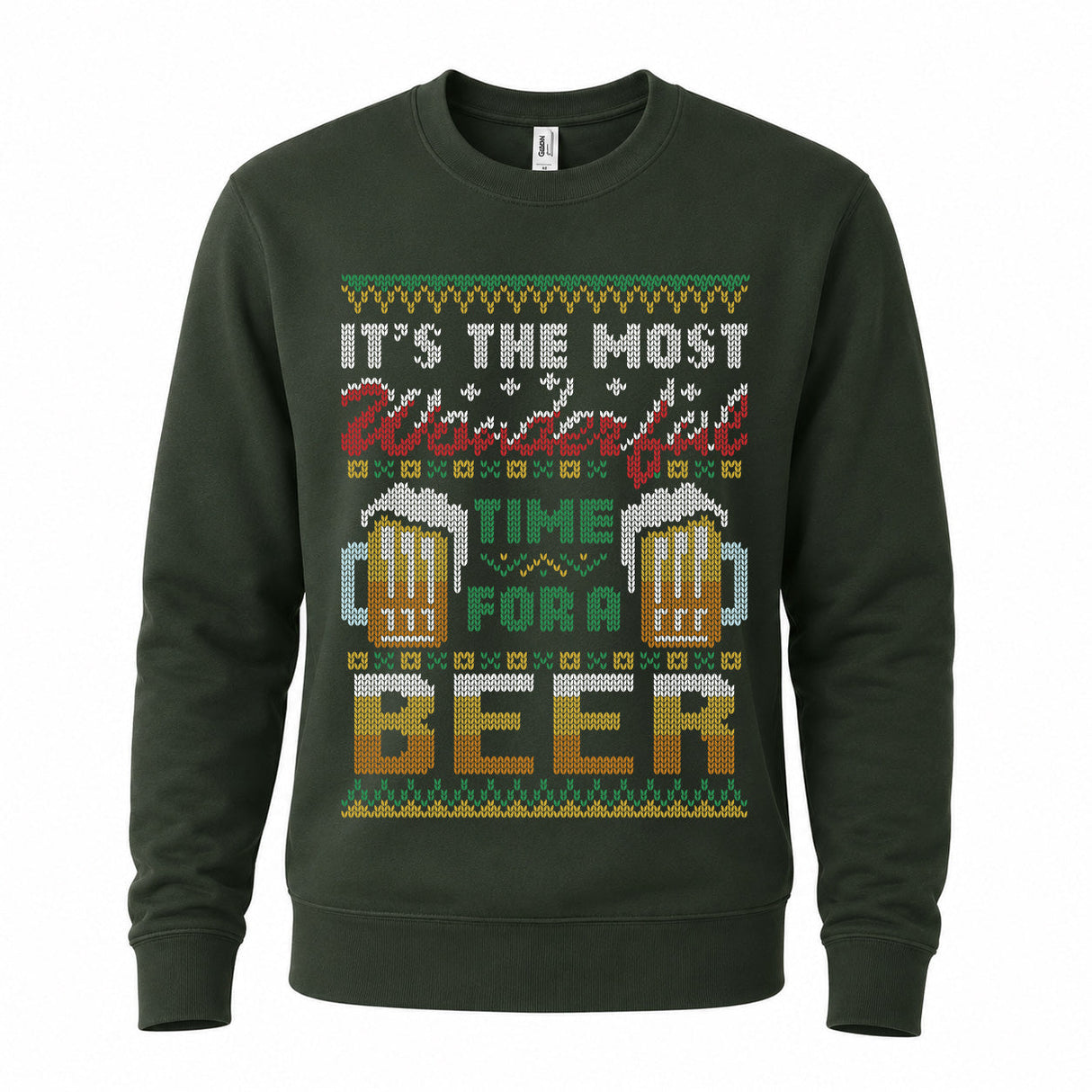 H.D Christmas Beer – Funny Christmas Jumper