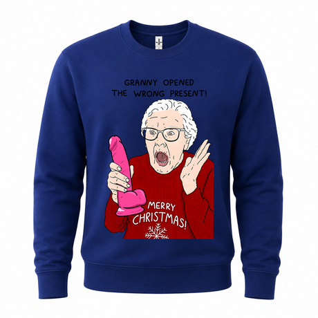 H.D Silly Granny  – Funny Christmas Jumper