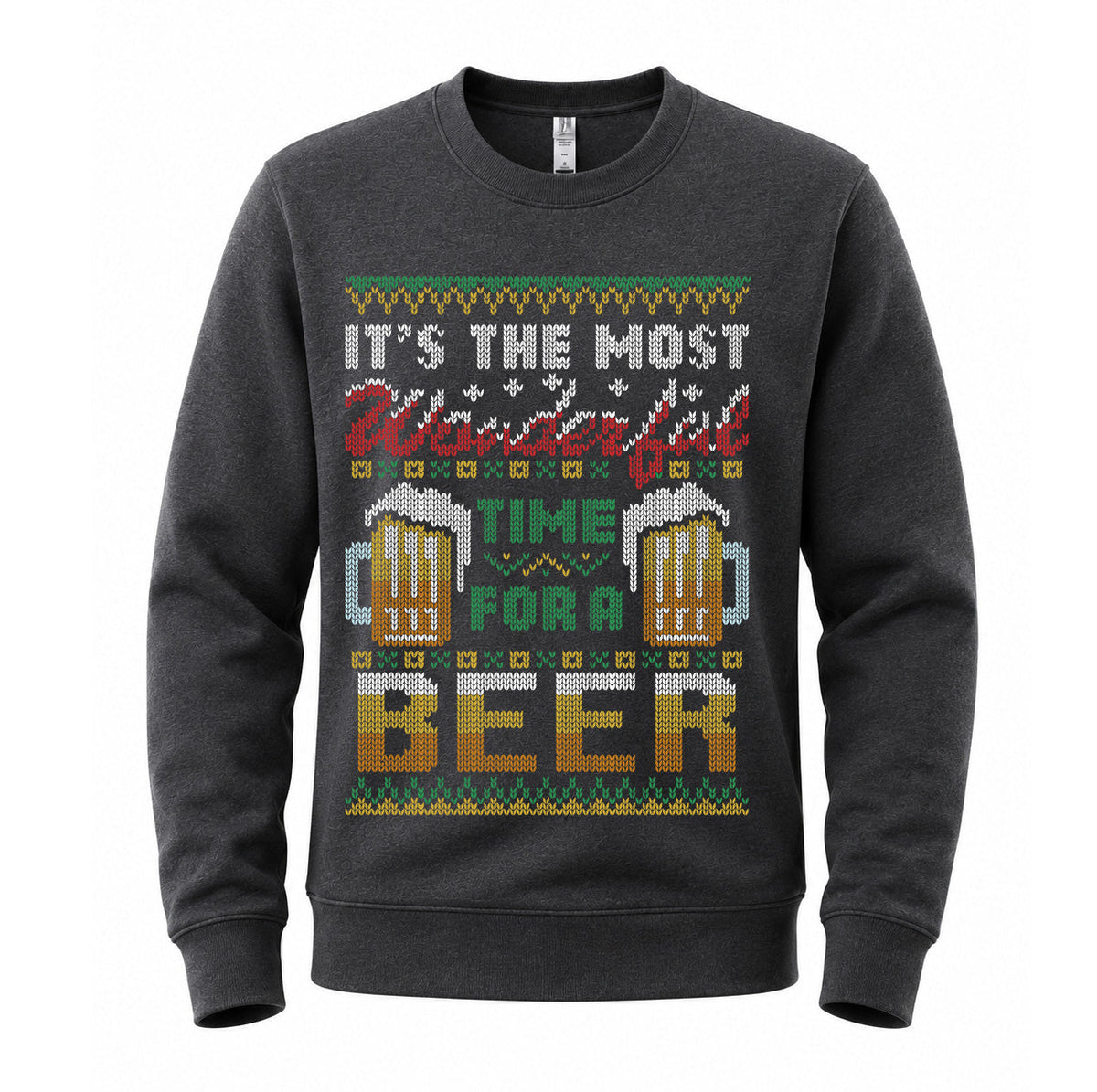 H.D Christmas Beer – Funny Christmas Jumper