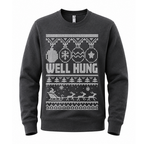 H.D Well Hung – Funny Christmas Jumper