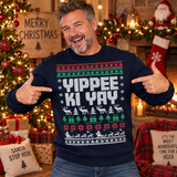 Yippee Ki Yay - Funny Christmas Jumper