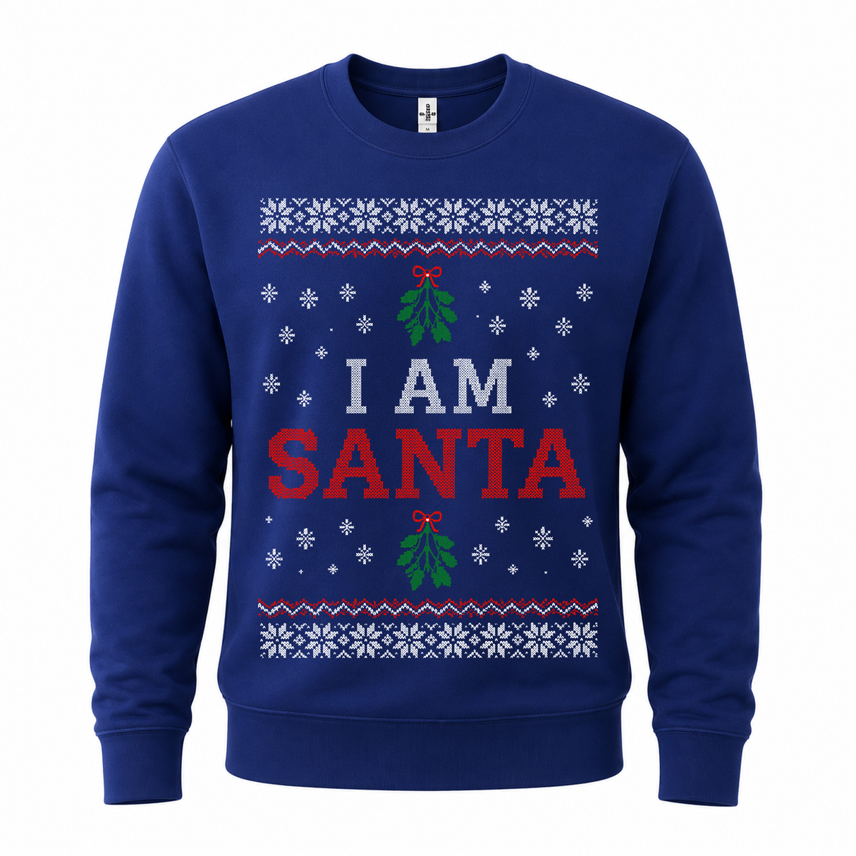 H.D Santa Came Twice (HIS) – Funny Christmas Jumper