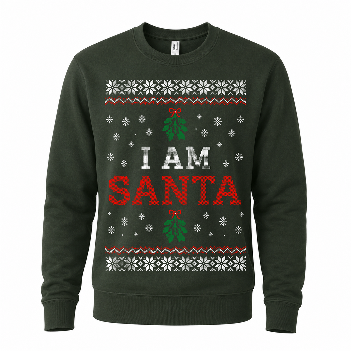 H.D Santa Came Twice (HIS) – Funny Christmas Jumper