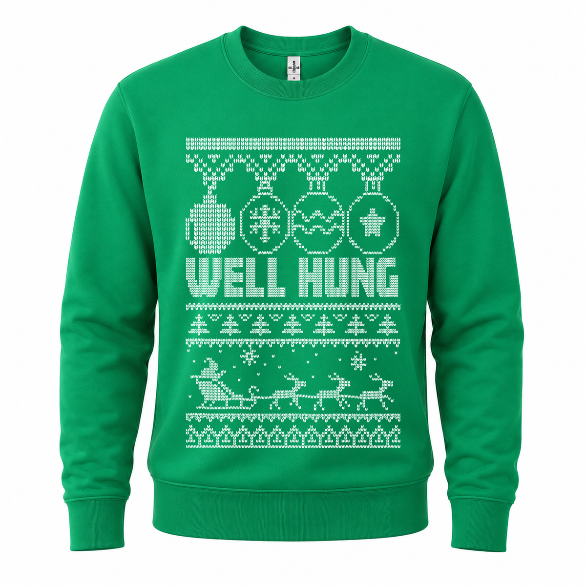 H.D Well Hung – Funny Christmas Jumper