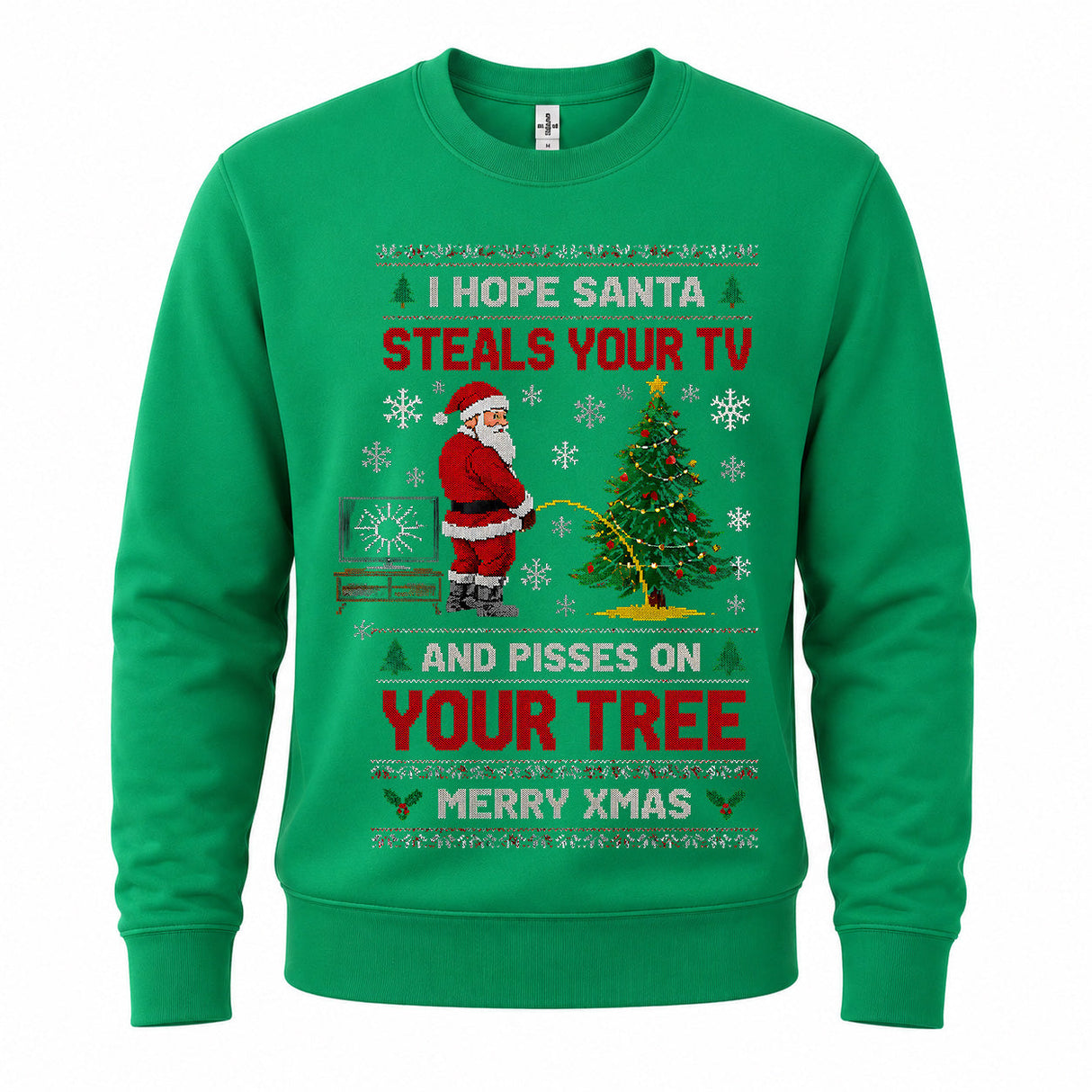 H.D Pissmass – Funny Christmas Jumper