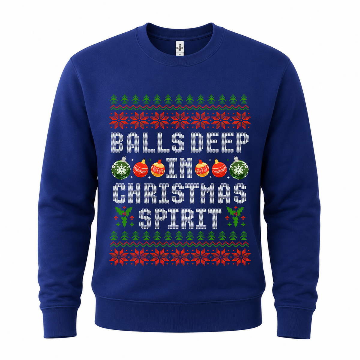 H.D Christmas Spirit (HIM)– Funny Christmas Jumper