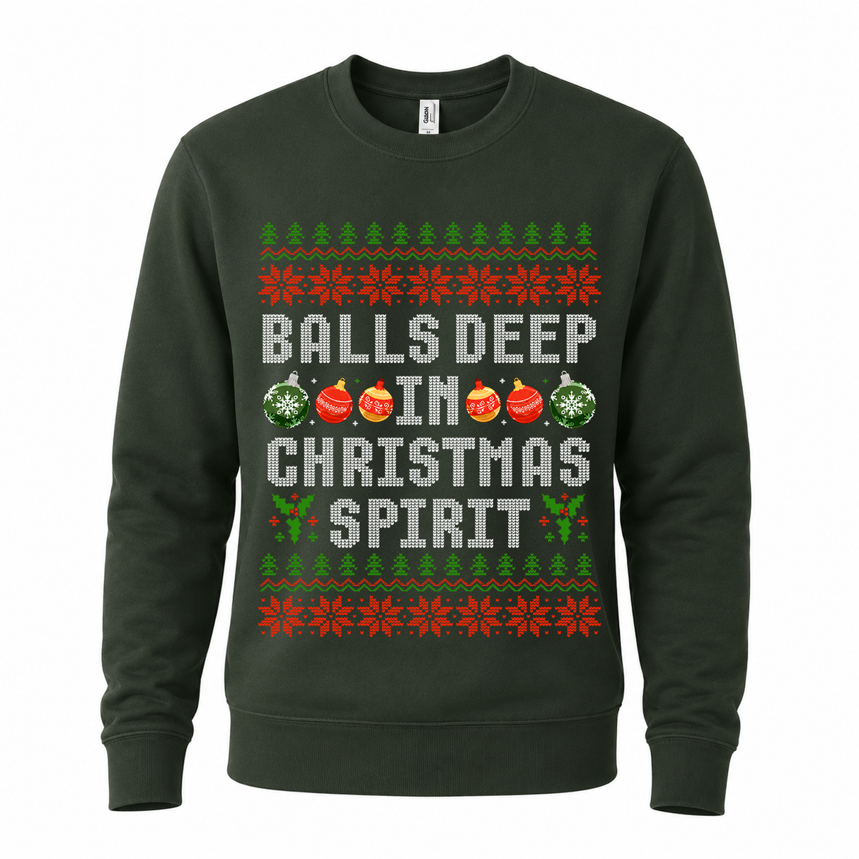 H.D Christmas Spirit (HIM)– Funny Christmas Jumper