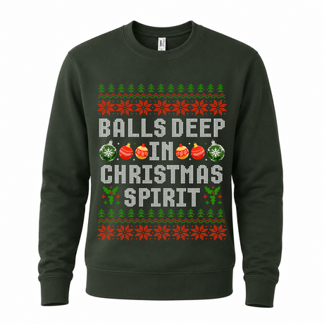 H.D Christmas Spirit (HIM)– Funny Christmas Jumper