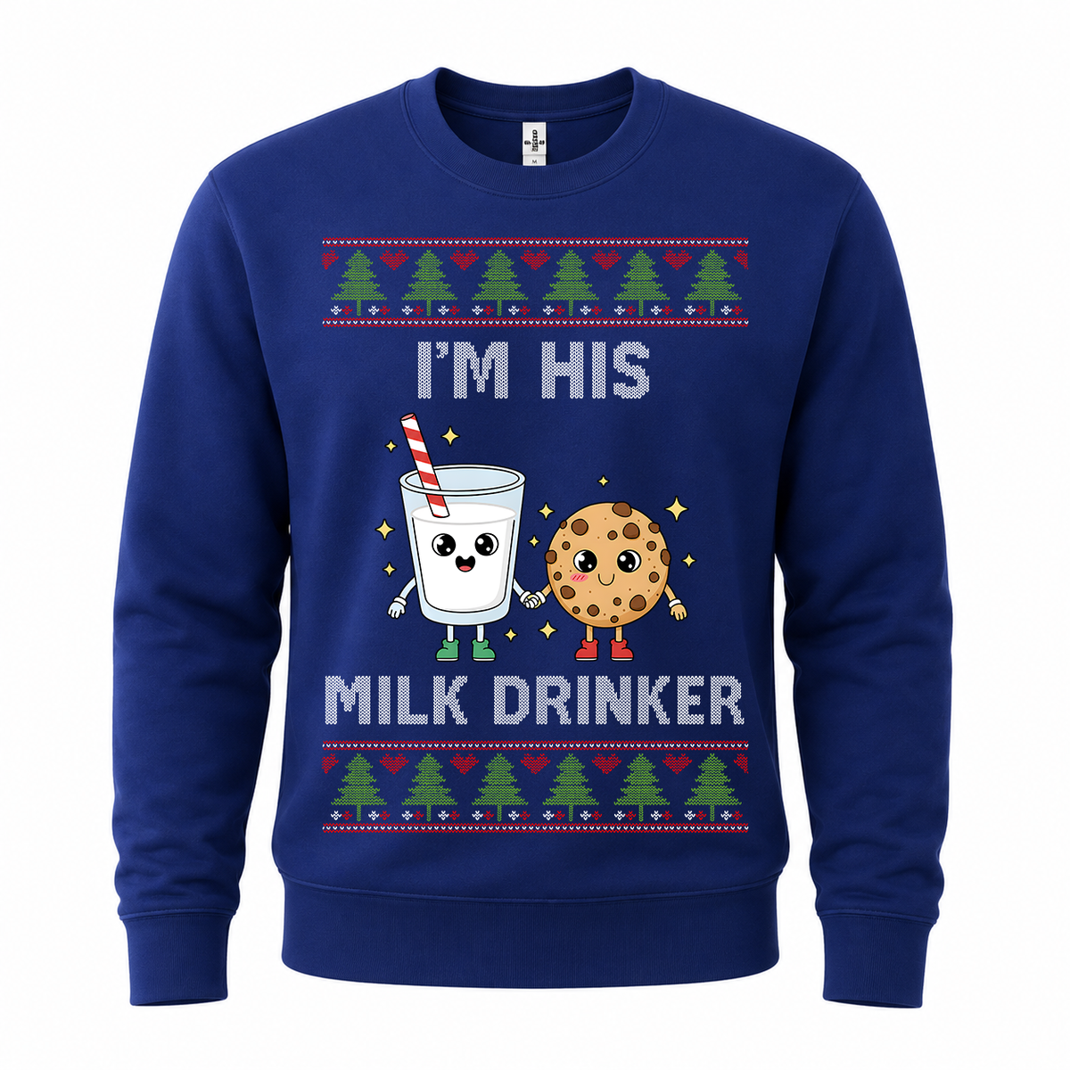 H.D Cookies & Milk (HER)– Funny Christmas Jumper